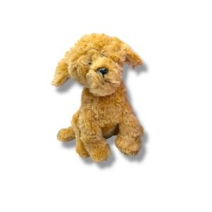 Ganz Labradoodle Plush Stuffed Animal Tan Floppy Dog Toy Soft Cute